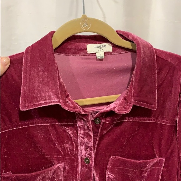 velvet rose shirt